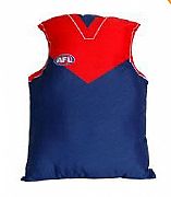 AFL-MELBOURNE-DEMONS-JERSEY-CUSHION-NEW-FOOTY-SPECIAL
